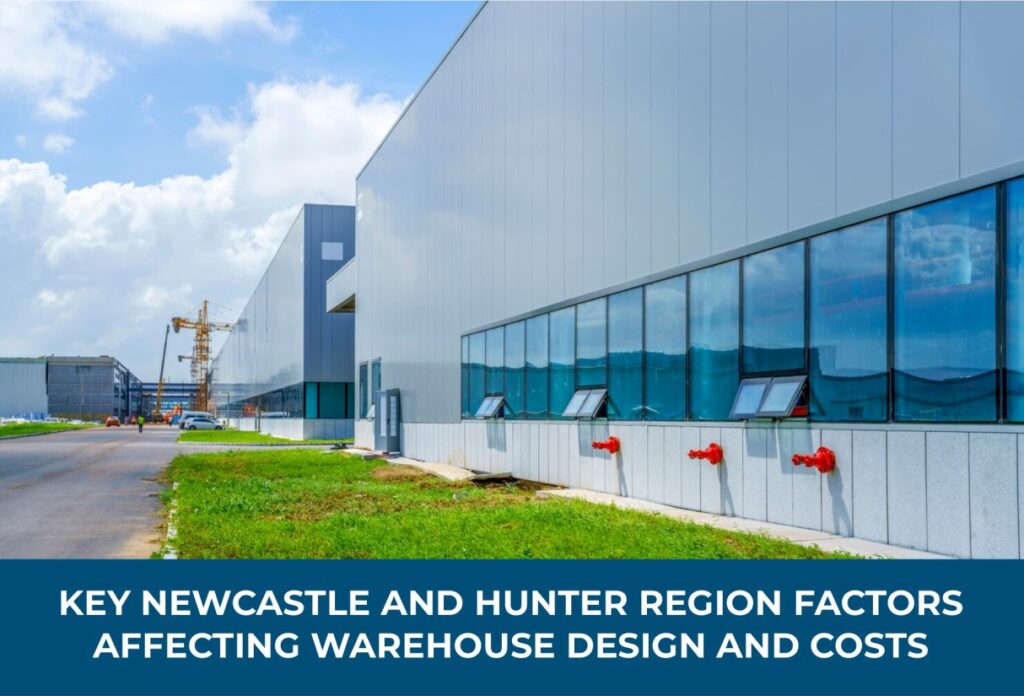 Newcastle Hunter Region industrial land flood services B-double warehouse design