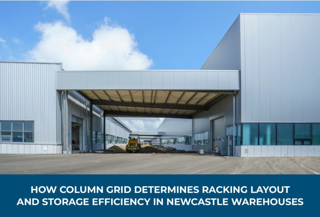 warehouse column grid racking layout correct vs incorrect