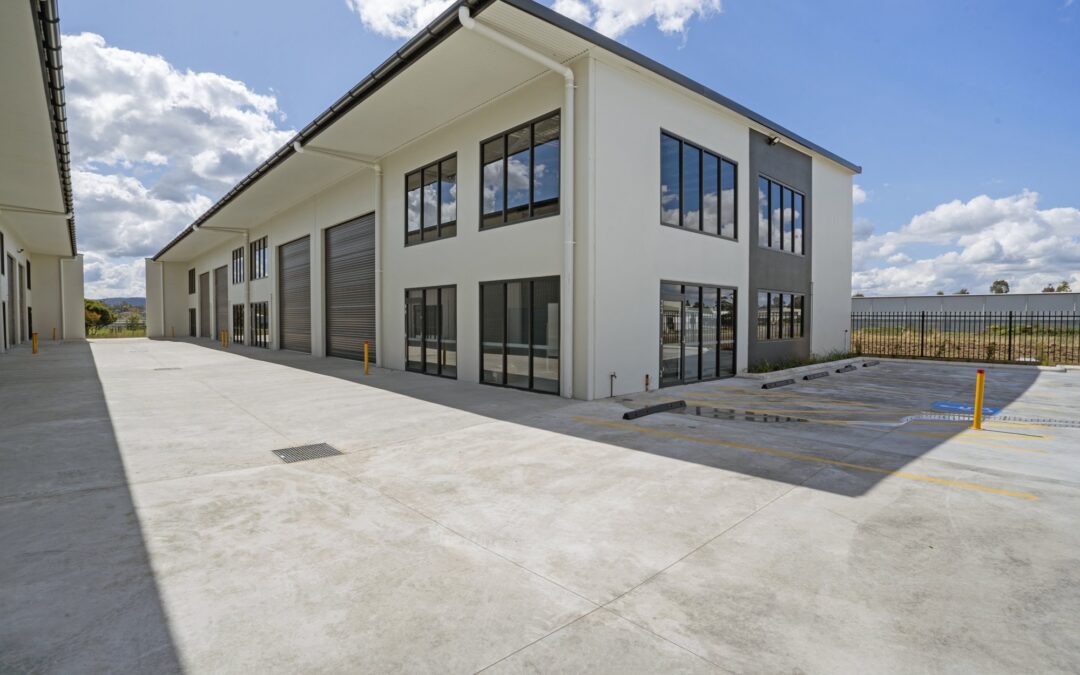 AJA industrial complex at 62 Spitfire Place, Rutherford.
